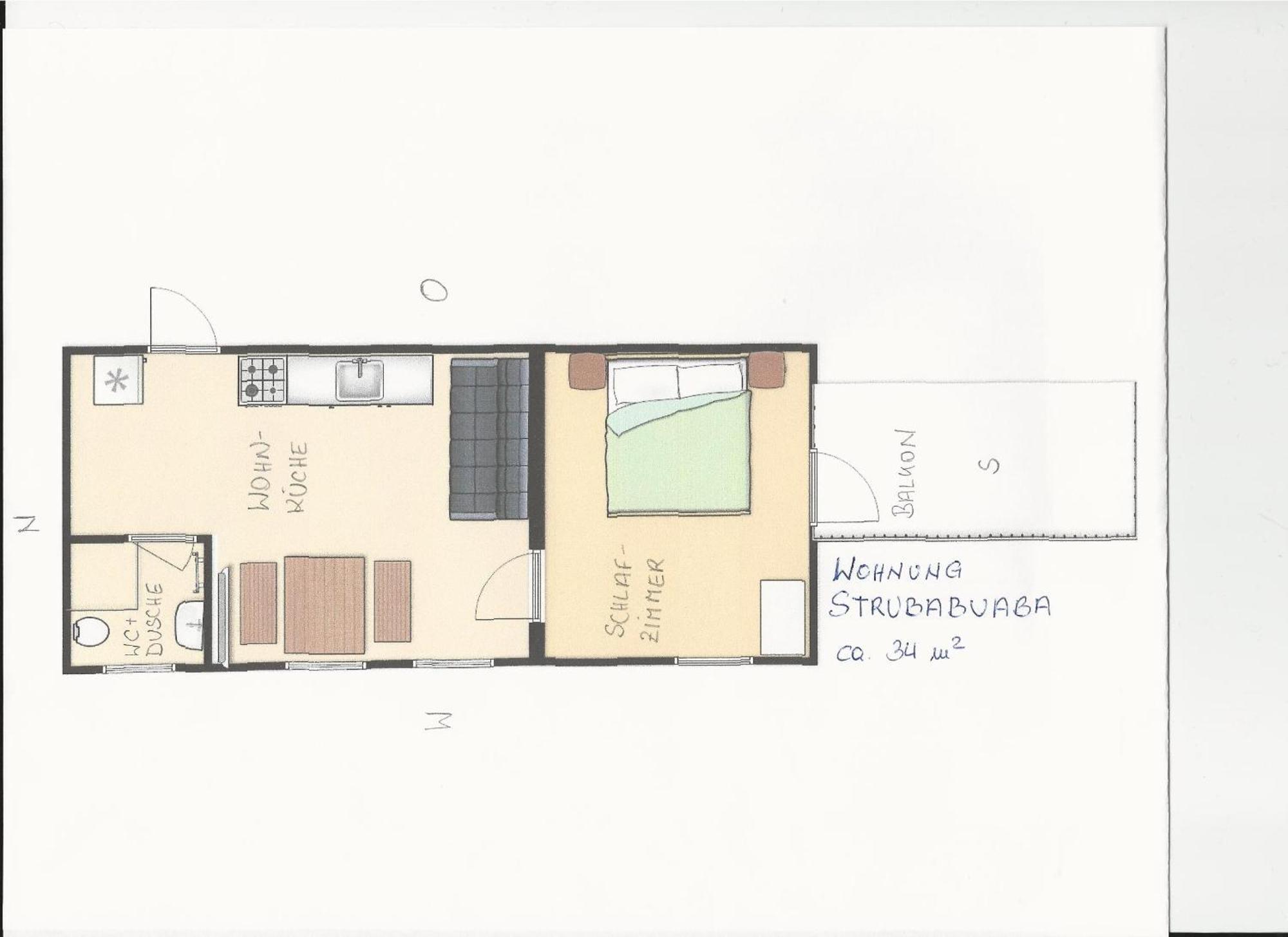 Haus Gaudenz Daire Warth  Oda fotoğraf