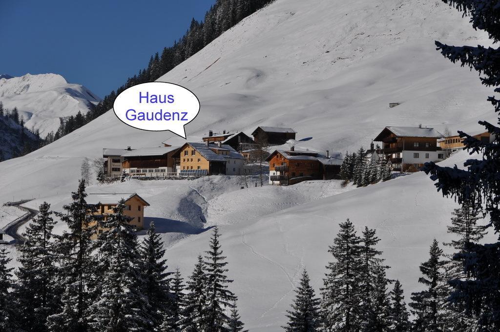 Haus Gaudenz Daire Warth  Dış mekan fotoğraf