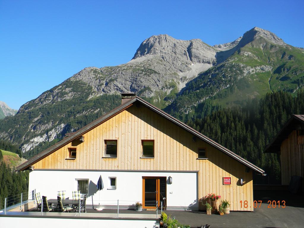 Haus Gaudenz Daire Warth  Dış mekan fotoğraf